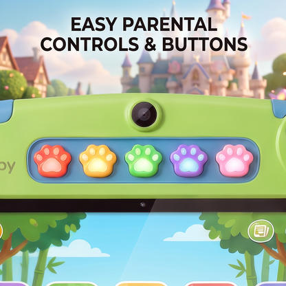 NESTIVOY Panda Kids Learning Tablet | Educational Content, Creative Tools & Kid-Proof Design
