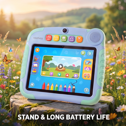 NESTIVOY Kids Learning Tablet | Educational Apps, Stylus Support & Parental Controls
