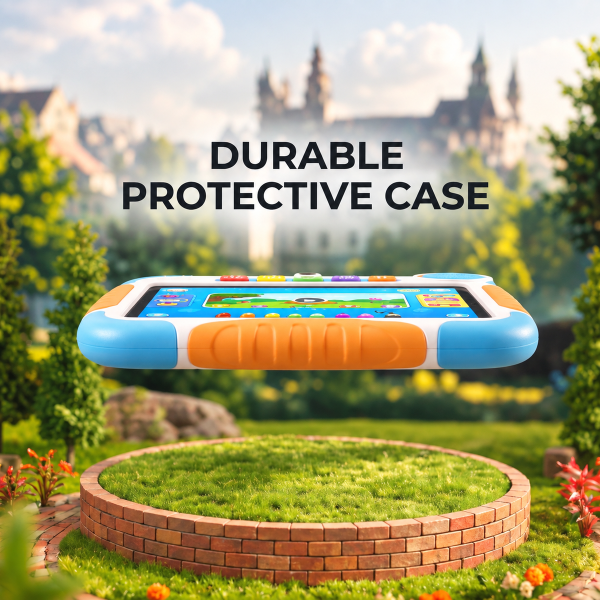 NESTIVOY Kids Learning Tablet | Interactive Learning, Educational Apps & Durable Protective Case