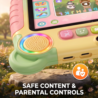 NESTIVOY Bear Kids Learning Tablet | Bear Ears Design, Complete Accessory Bundle & Parental Controls